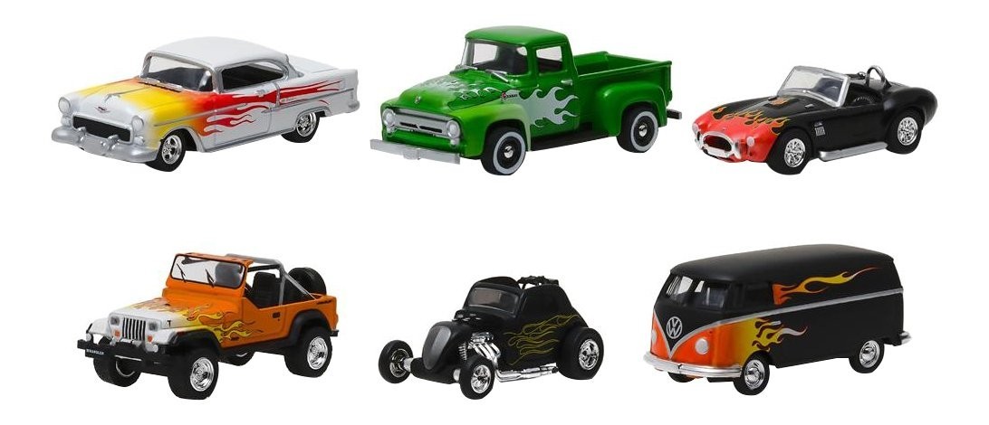 Greenlight 1:64 Motor World Series 17 Assortment (6-Car Set