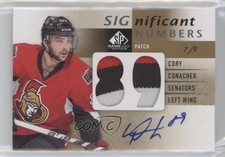 2013 SP Game Used Edition Significant Numbers 7/9 Cory Conacher Patch Auto 2u9