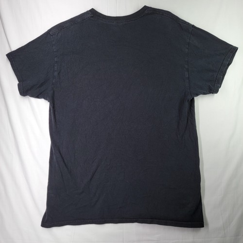 NASA T Shirt Size Large U.S. SPACE & ROCKET CENTER Black Gildan Heavy Cotton VTG - Picture 9 of 19