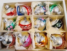 alte Kugeln Baumschmuck Christbaumschmuck  DDR