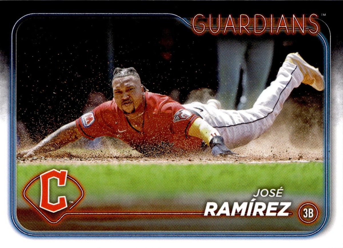 Poster / Toile José Ramirez – Art Mural Cleveland Guardians – Décoration