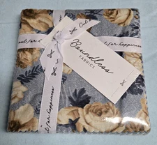 Boundless 5" Charm Squares Blue Belle 42PC. Quilting Cotton