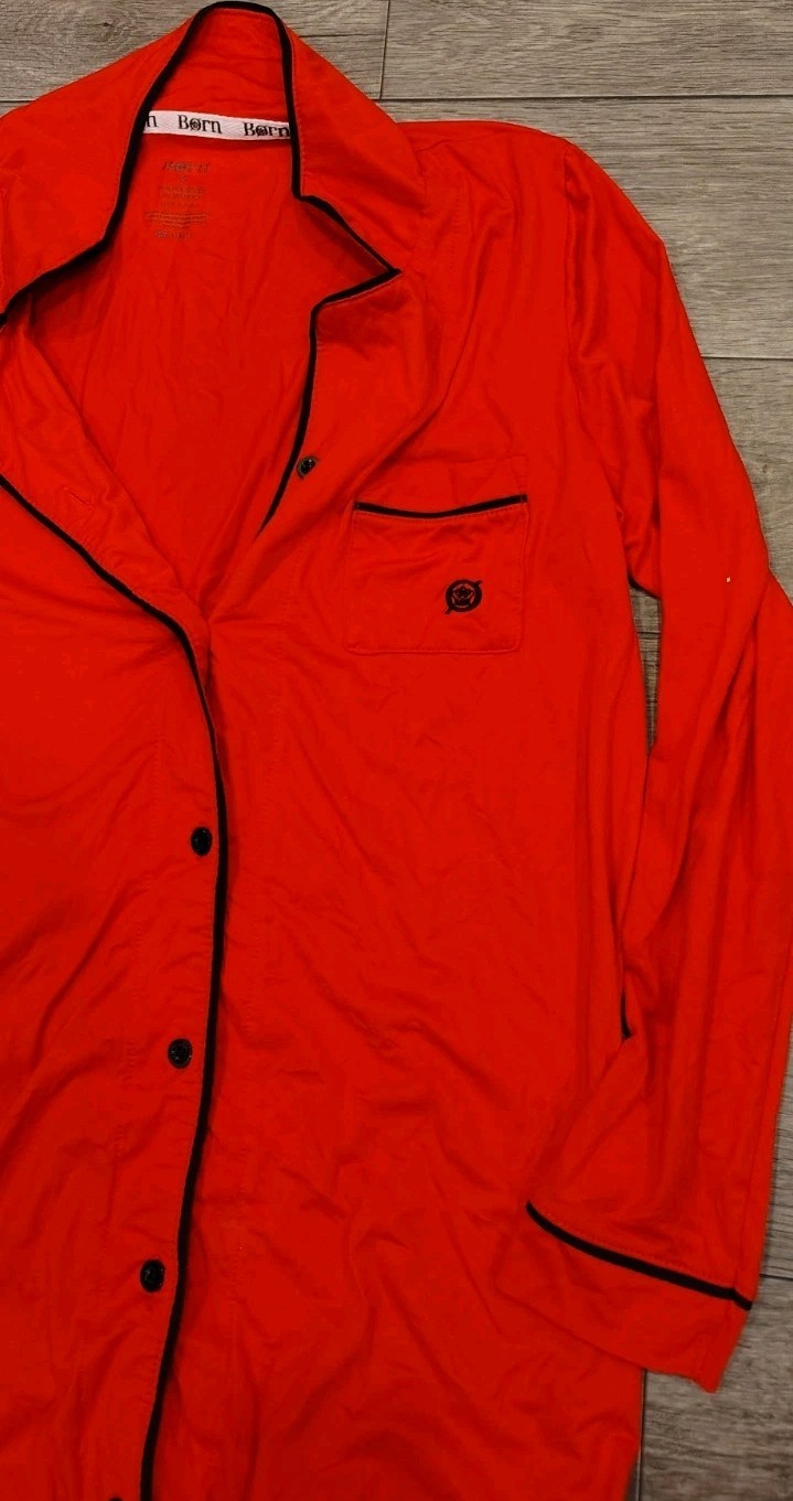 Børn Women's SMALL Ruby Red Super Soft Pajamas PJ… - image 2