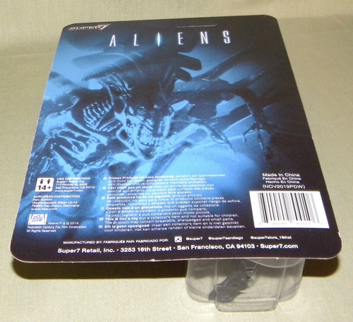 Figura Funko Zenomorph 2020 Alien Warrior Midnight ReAction Super7 ALIENS 3,75" - Imagen 8 de 9