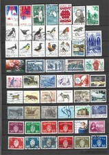Lot de timbres oblitérés de Norvège