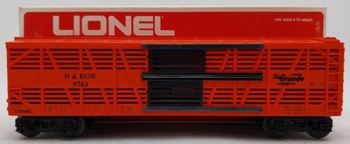 Coche de ganado Lionel 6-9763 calibre O Rio Grande #9763 EX/caja | Condition: Used