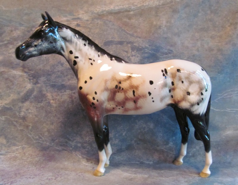 GORGEOUS ROYAL DOULTON APPALOOSA HORSE MADE IN ENGLAND PORCELAIN CERAMIC