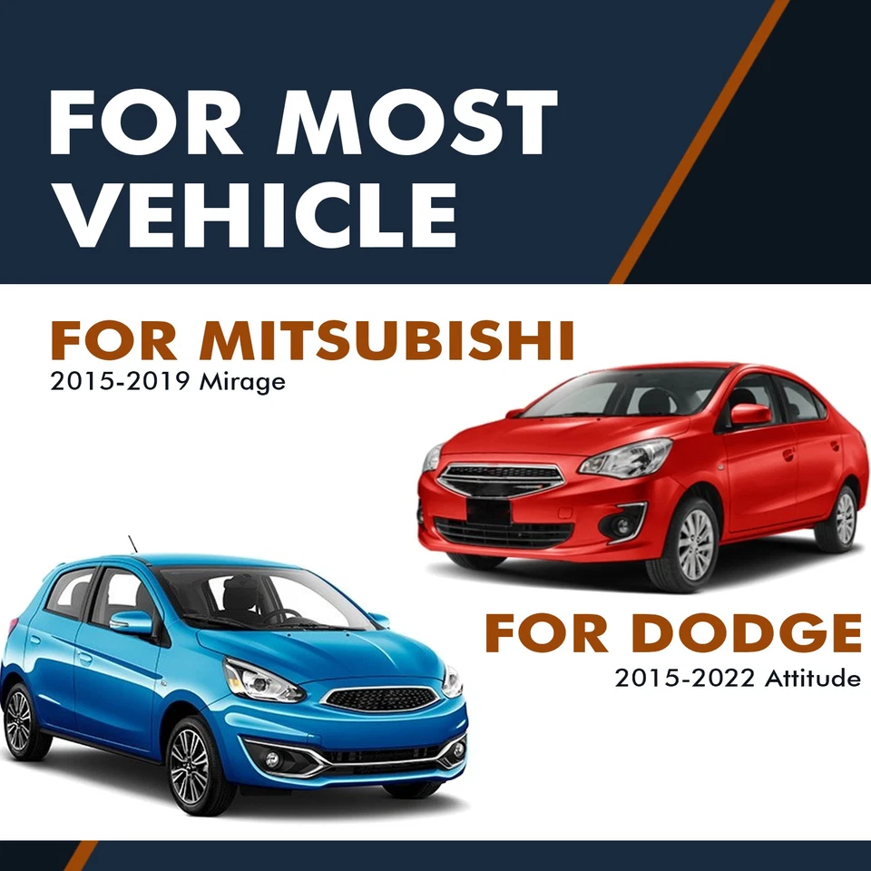 Par de 2 Amortiguadores Traseros Para Dodge Attitude México 2015-2024 Foto 2 de 3