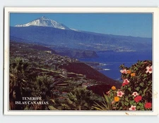 Postcard Valle de La Orotava y El Teide Islas Canarias Tenerife Spain