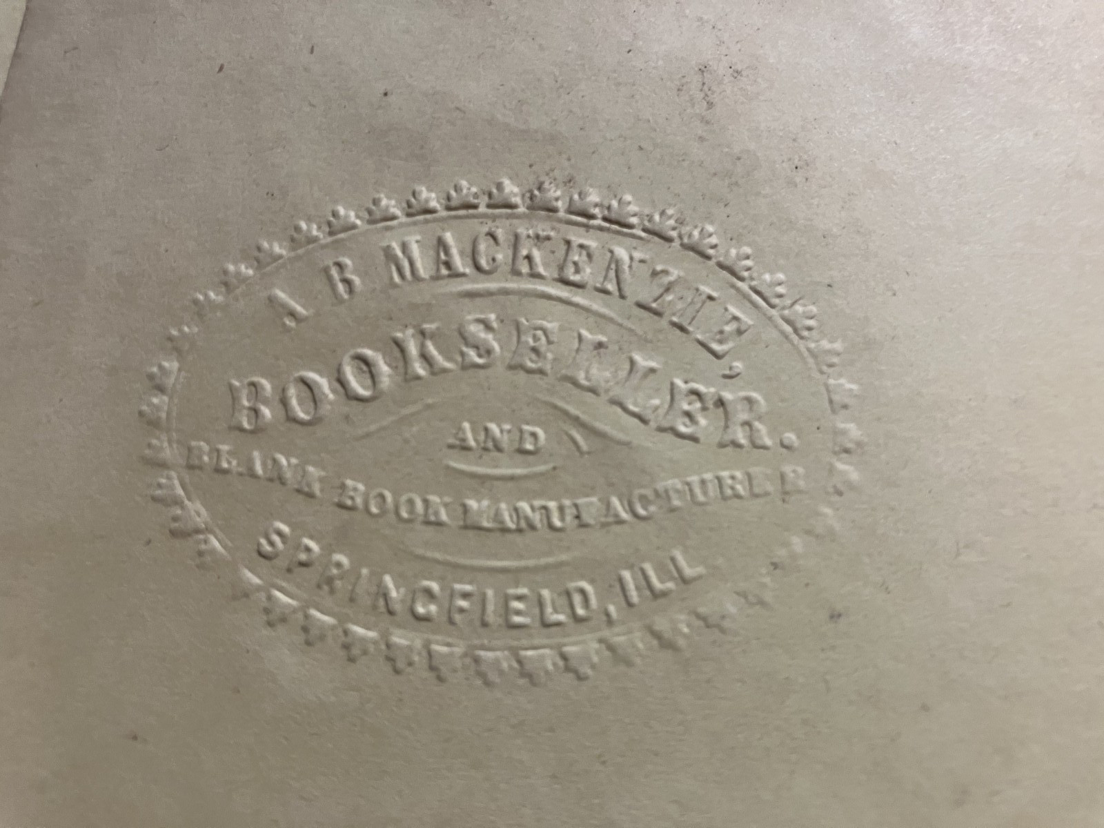 1863 NATURE and SUPERNATURAL Bushnell NOYES W MINER'S COPY Abe Lincoln friend