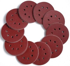 120x 5inch Sanding Discs 800-2000 Grit Hook Loop 8-Hole Orbital Sander Sandpaper