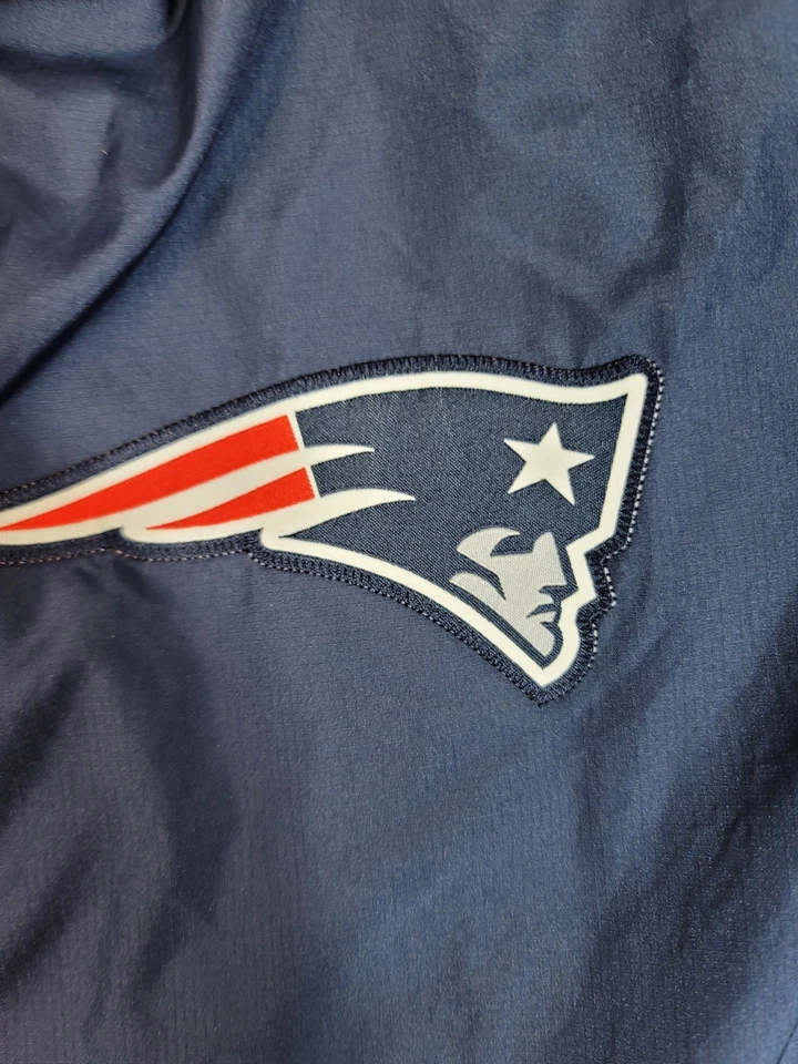Nike NFL On Field Storm-FIT × New England Patriots Pullover Hombres L Chaqueta Azul Marino Foto 4 de 4