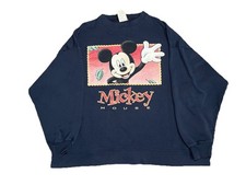 Large Vintage Mickey Unlimited Disney Mickey Mouse Graphic Crewneck Sweatshirt