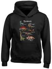 Collection of Dinosaurs T-Rex Triceratops Raptor Kids Hoodie Gift Hooded Top