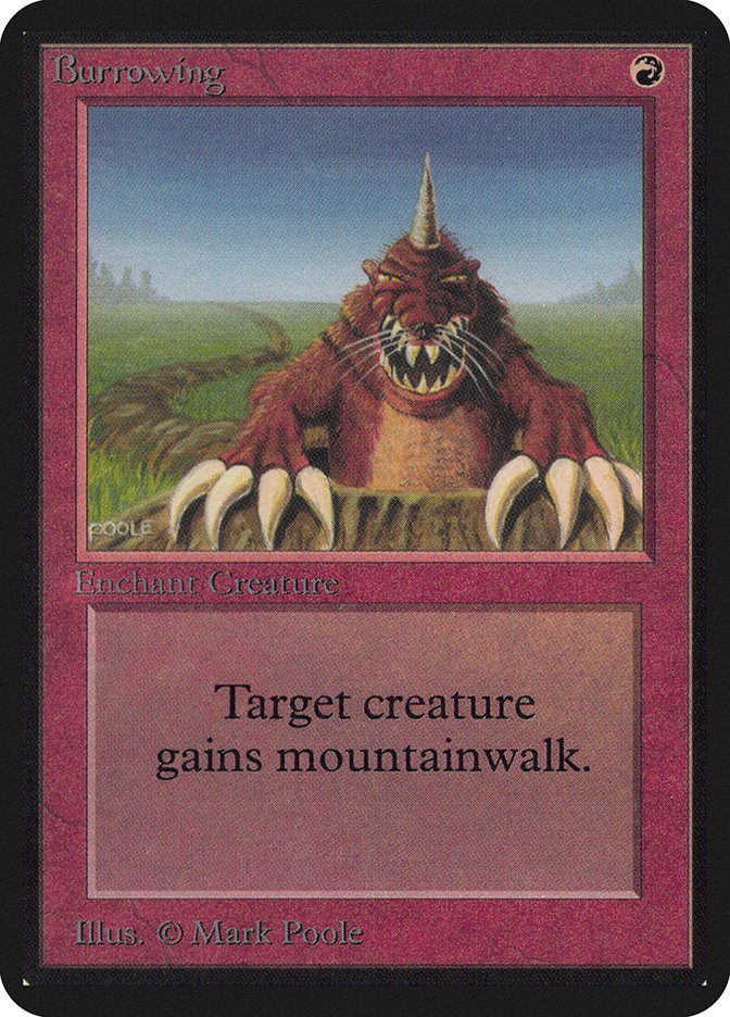 Normal - Burrowing - N/A - Alpha Edition - DM-EN