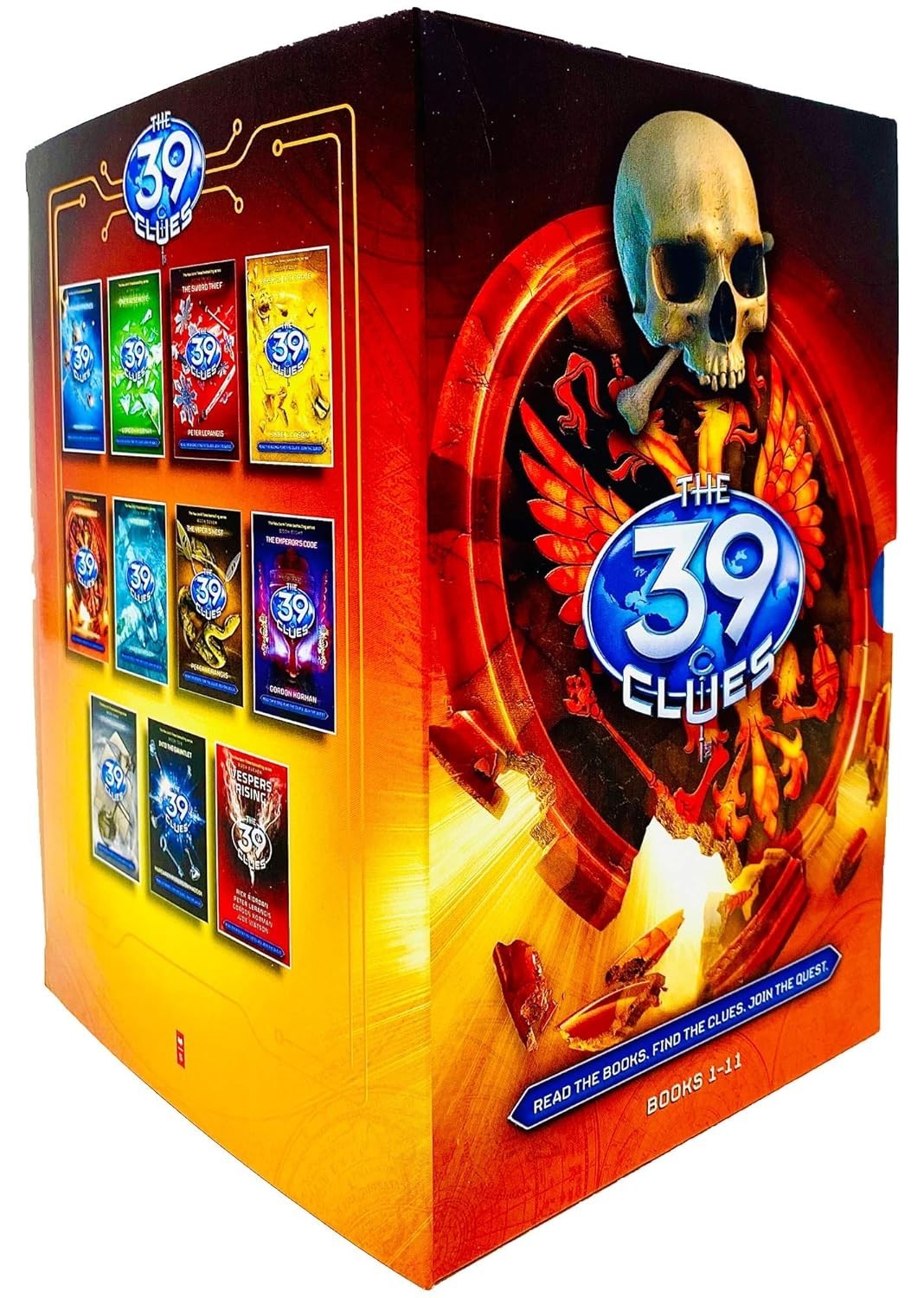 The 39 Clues Series Complete Collection Books 1-11 Box Set by Rick Riordan Maze