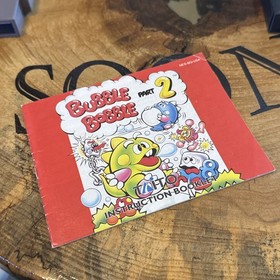 Bubble Bobble Part 2 Nintendo NES Video Game W/ Manual