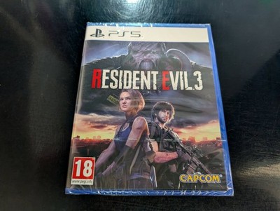 Resident Evil 3 Remake - PS5 - Brandneu & Sealed - PEGI 18+