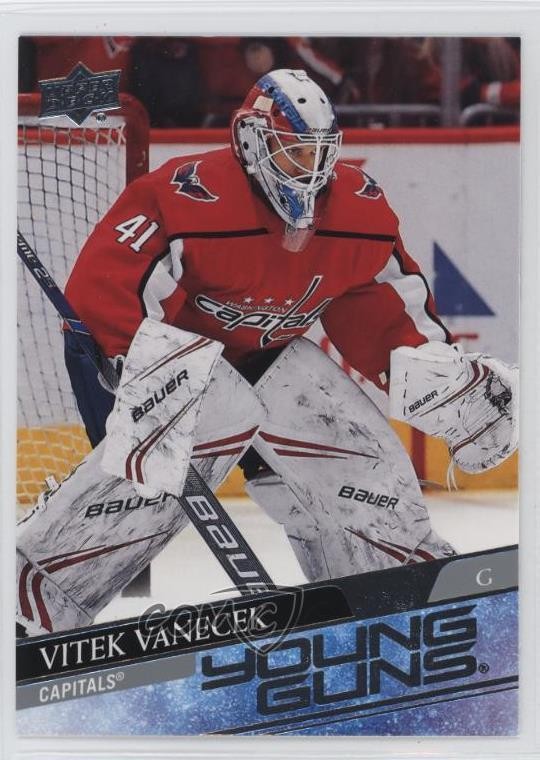 2020-21 Upper Deck Young Guns Vitek Vanecek #211 Rookie RC