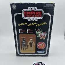 Kenner Star Wars TESB Retro Collection 3.75   Zuckuss & 4-Lom 2 Pack Figures NEW