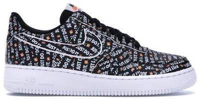 just do it af1 black