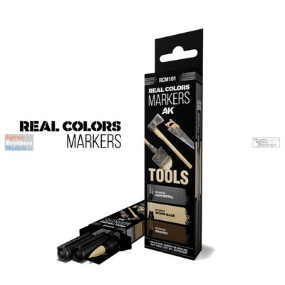 AKIRCM0101 AK Interactive Real Color Marker Set - Tools