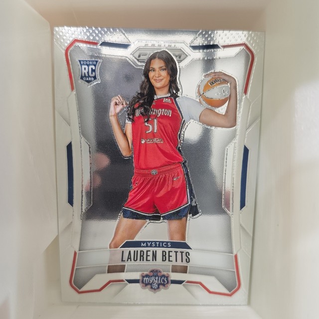 Panini WNBA Prizm Lauren Betts Washington Mystics Rookie RC #147 2026