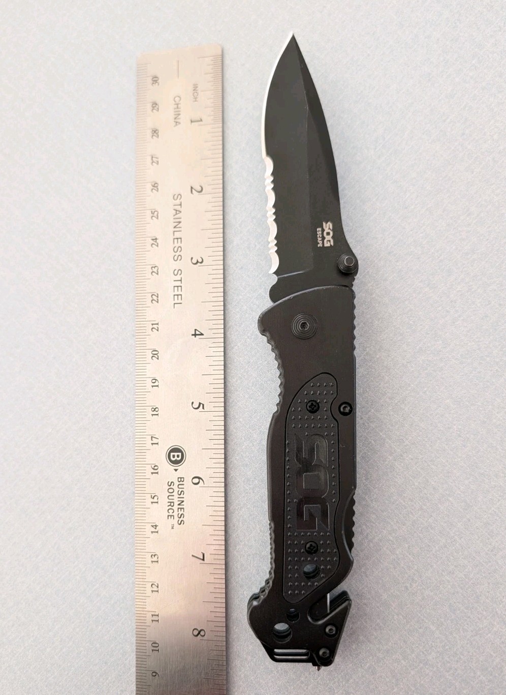 Sog Escape Folding Rescue Pocket Knife