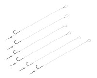 Delphin Vorfach FLR Sting 6 Stk 8Cm 0,22Mm B-LESS #6 / Sting 5Mm