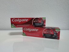 2x Colgate Max White Activted Charcoal Zahnpa...