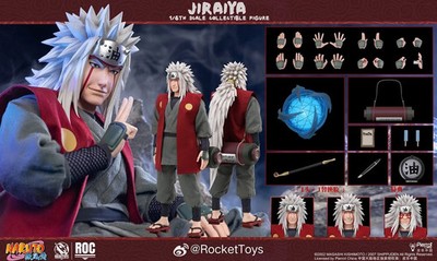  Vorbestellung! Rocket Toys ROC-019 Jiraiya Standard Version Naruto 1/6 Sammlerstück