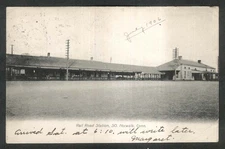 Railroad Station Norwalk CT undivided back postcard 1906