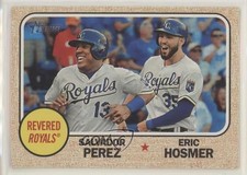2017 Topps Heritage High Number Combo Cards Eric Hosmer Salvador Perez 0y3