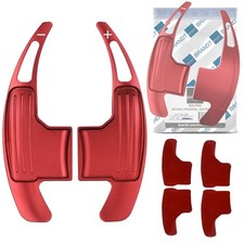 BRANDT Schaltwippen ALU ROT für FORD MUSTANG VI S550 14-23 Lenkrad Paddle