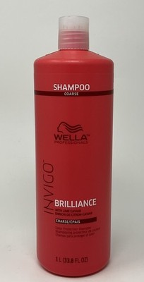 Wella Invigo Brilliance Shampoo For Coarse Hair 33.8 oz