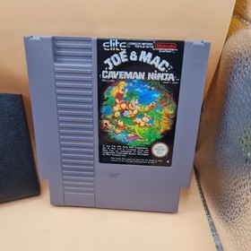 Nintendo NES Spiel - Joe & Mac: Caveman Ninja PAL-B mit OVP und Anleitung 