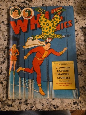 Whiz Comics #76 (Fawcett) July 1946, SPY SMASHER RETIRES & becomes Crime Smasher