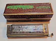M. Hohner Chromonica Harmonica Made in Germany with Box