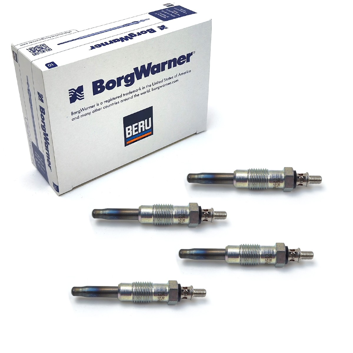 4X Beru Glow Plug GN909 For Mercedes W123 W124 W201 W460 T1 T2 W638 MB100 Opel
