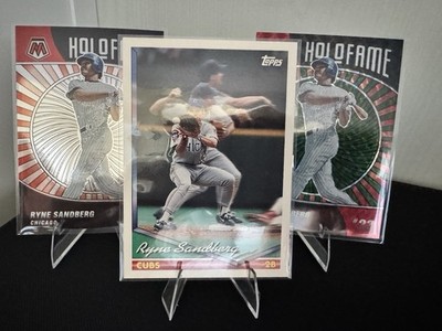 1994 Topps - Ryne Sandberg #300 w/ 2022 Mosaic Holo Fames -  Chicago Cubs