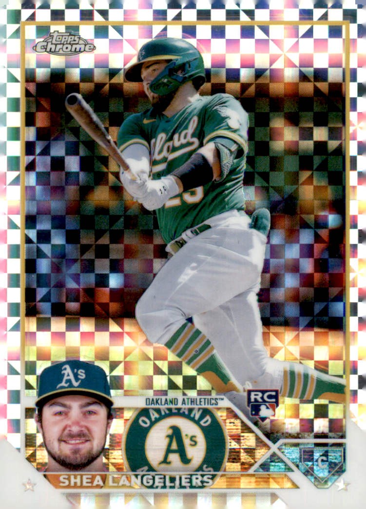 2023 Topps Chrome #175 Shea Langeliers X-Fractors