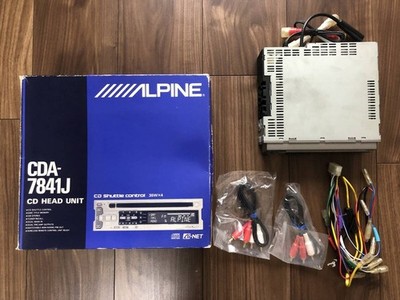 Alpine CDA-7841J CD-Player Auto Audio Head Unit Receiver Old School Classic JDM
