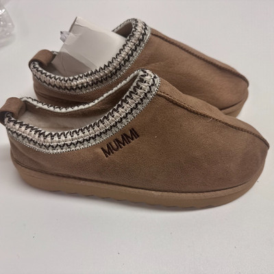SoulCal & Co Wildleder Plateau Hausschuhe Sherpa gefüttert Mumie UK 7 EU 40