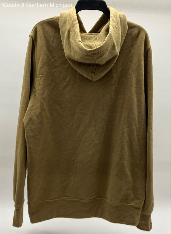 Men's THE NORTH FACE Solid Brown Pullover - Size L - image 2