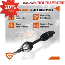 Front Complete CV Axle Shaft Assembly for 2012 2013 2014-2018 Dodge Ram 1500 4WD