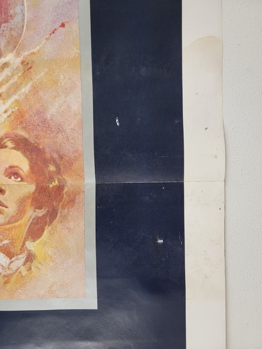STAR WARS 1981 EMPIRE STRIKES BACK ORIGINAL 27x41 FILMPLAKAT SOMMERVERÖFFENTLICHUNG - Bild 4 von 18