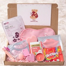 Valentine’s Pamper Gift Box | Self Care Spa Hamper | Her | Girlfriend | Wife
