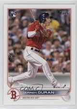 2022 Topps Series 1 Factory Set Variation Jarren Duran (Large RC Logo) #187 0w7
