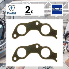 2x ORIGINAL® Ajusa Dichtung, Abgaskrümmer für VW POLO II POLO PASSAT B2