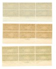 Airmail C7-9 Mint Never Hinged Plate Blocks of 6 — photo 2